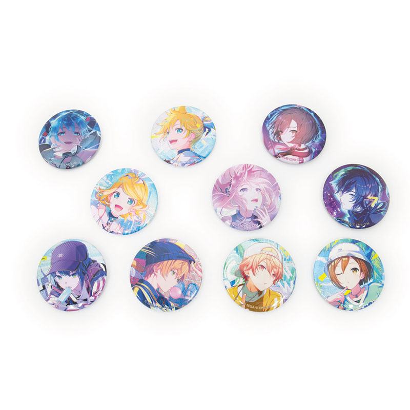 予約商品】グリッター缶バッジ イベントイラストコレクション vol.1 B