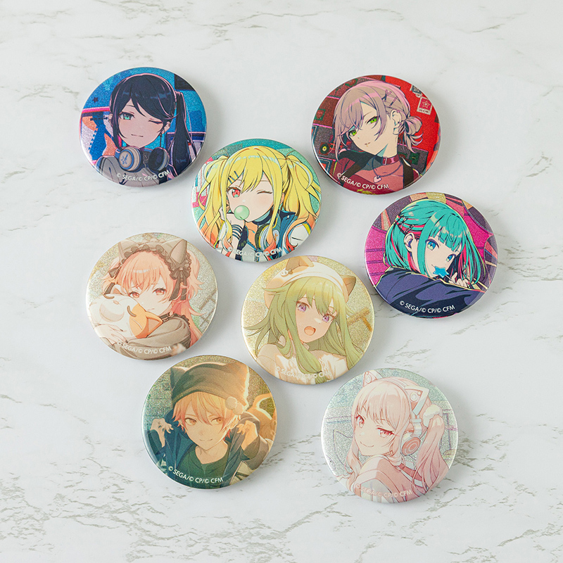 グリッター缶バッジ イベントイラストコレクション vol.46 C