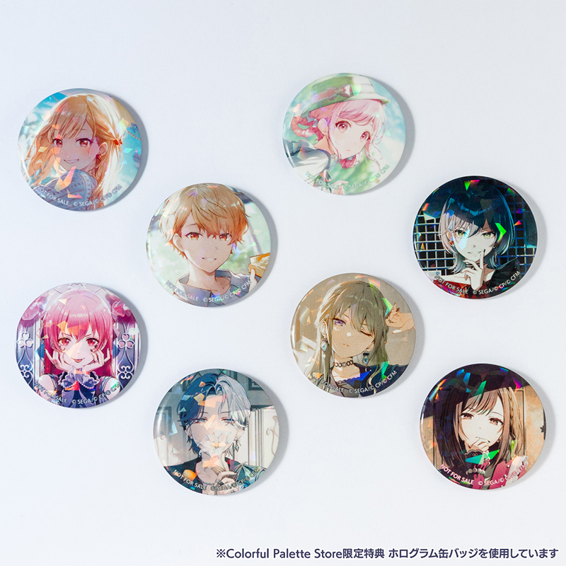 イルミ　グリッター缶バッジ　10個 予約商品】グリッター缶バッジコレクション vol.10 B - Colorful