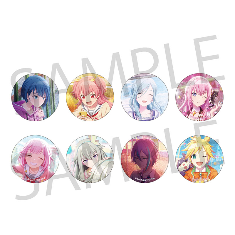 予約商品】グリッター缶バッジ イベントイラストコレクション vol.4 B