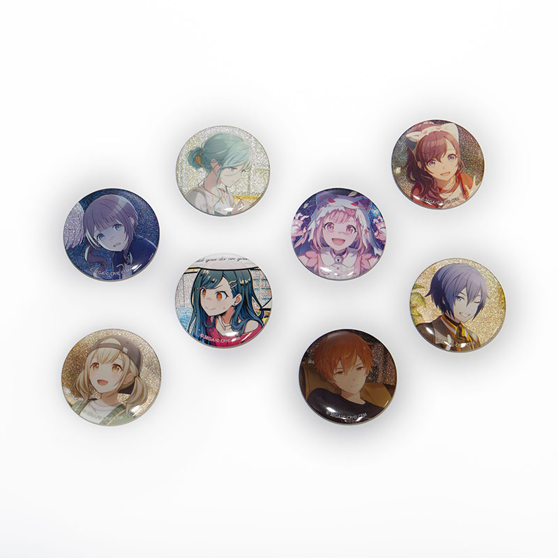 グリッター缶バッジ イベントイラストコレクション vol.45 B BOX 特典