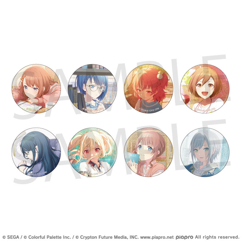 グリッター缶バッジ イベントイラストコレクション vol.4 A BOX 特典