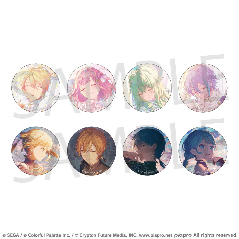 プロセカ　グリッター缶バッジ　vol.54 A 白石杏 グリッター缶バッジ イベントイラストコレクション vol.54 A BOX