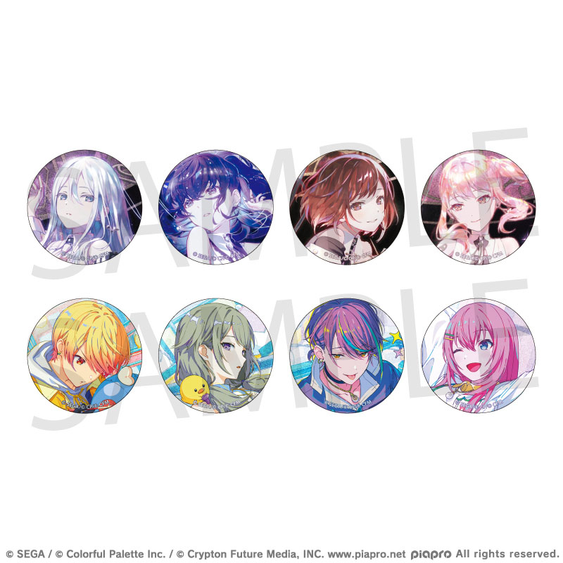 グリッター缶バッジ イベントイラストコレクション vol.53 A