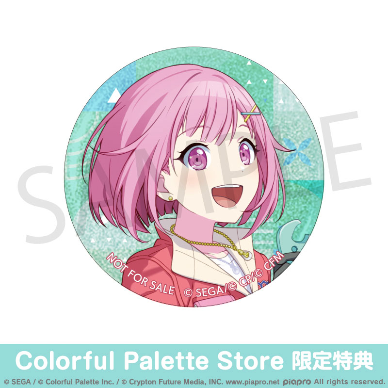 グリッター缶バッジ イベントイラストコレクション vol.54 A