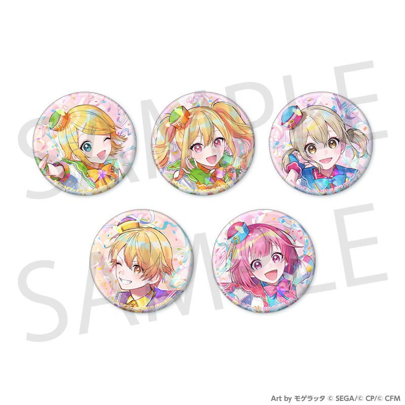 予約商品】グリッター缶バッジ イベントイラストコレクション vol.4 A