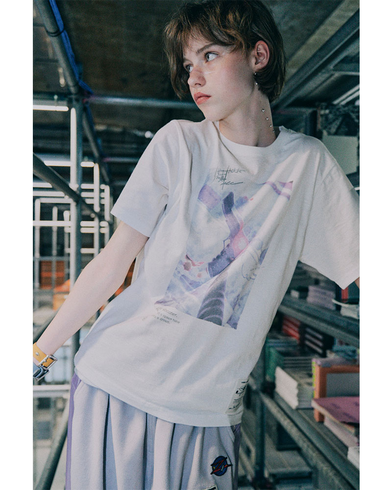 ZS HPH-MT8Z × ZUTOMAYO Tee (Cream) - ZUTOMAYO MART