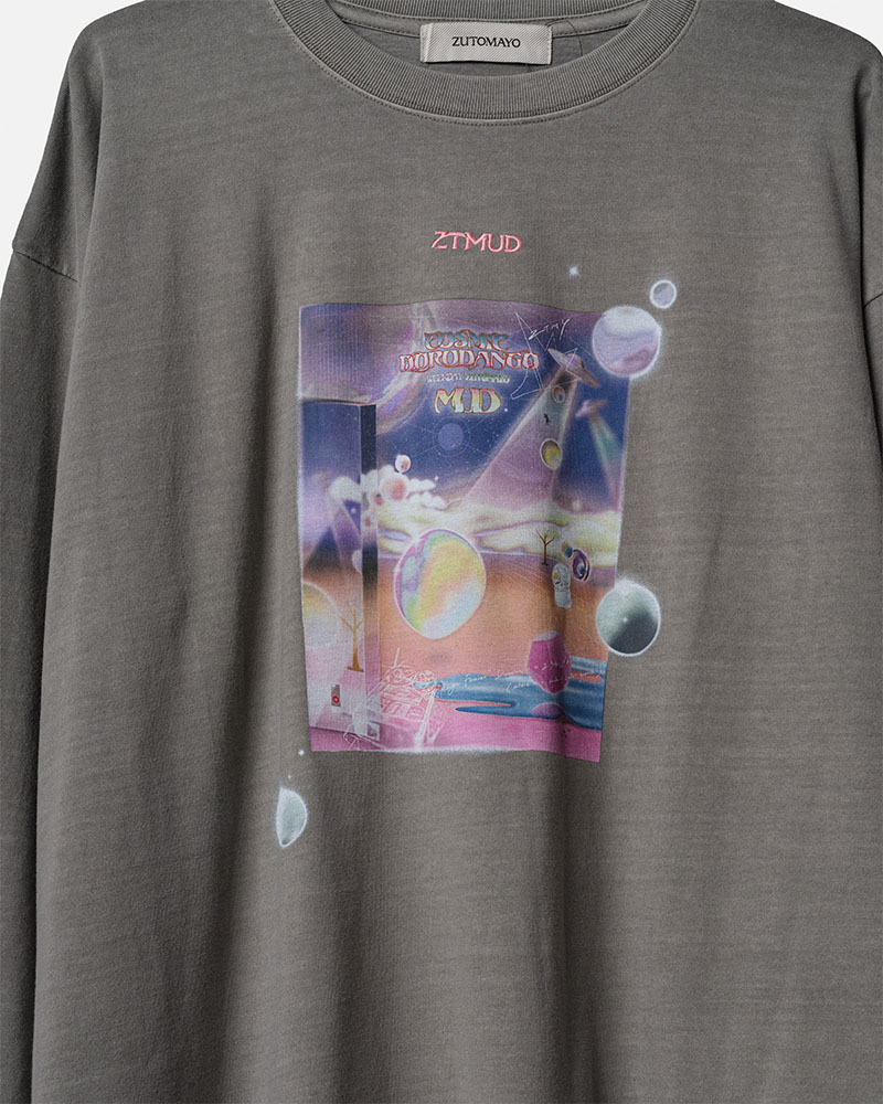 ZS HPH-MT8Z × ZUTOMAYO Tee (Black) - ZUTOMAYO MART