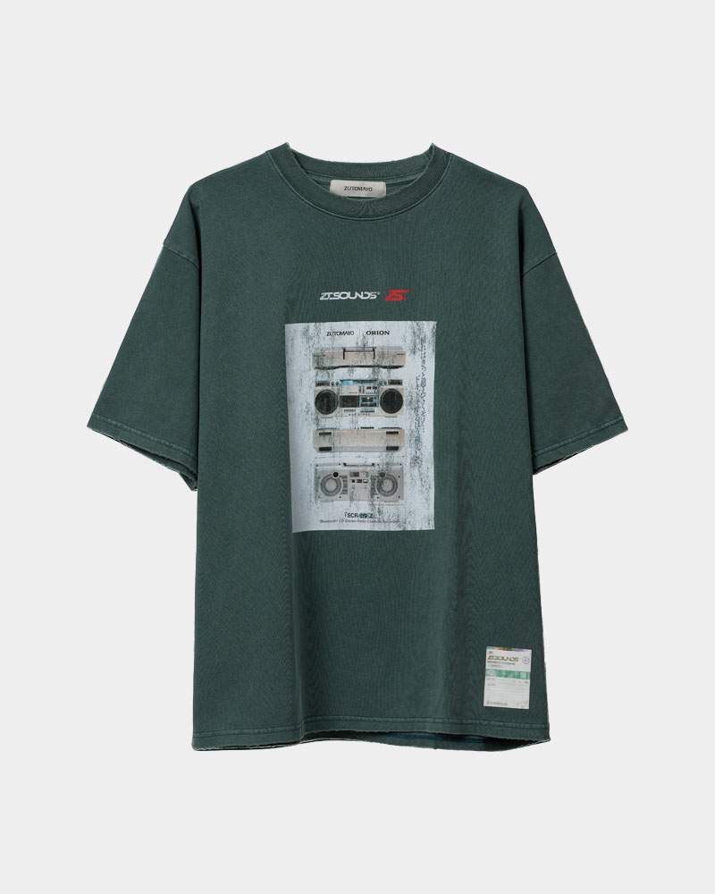 Mirror Shooter Tee (White) - ZUTOMAYO MART