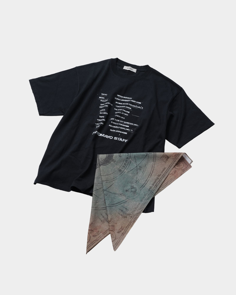 CREAM Vintage Tee (Dark Gray) - ZUTOMAYO MART