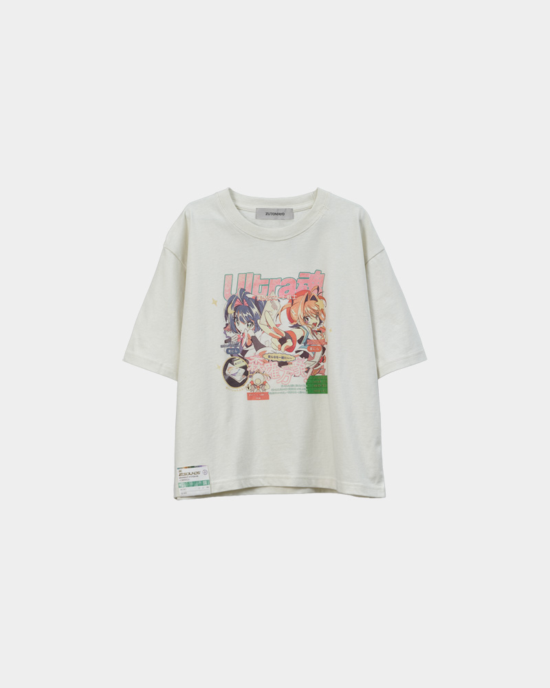 ZUTOMAYO INTENSE II Tour Tee JPN Edition (White) - ZUTOMAYO MART