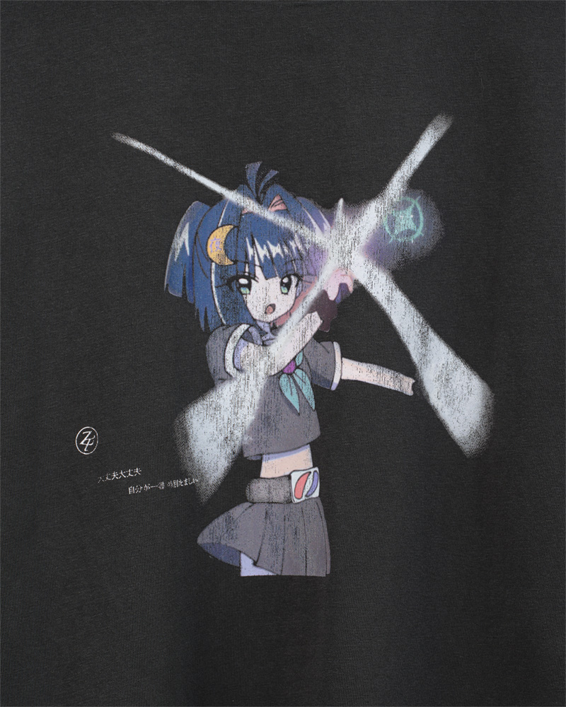 ZUTOMAYO CARD4 Long Tee A (Vintage Gray) - ZUTOMAYO MART